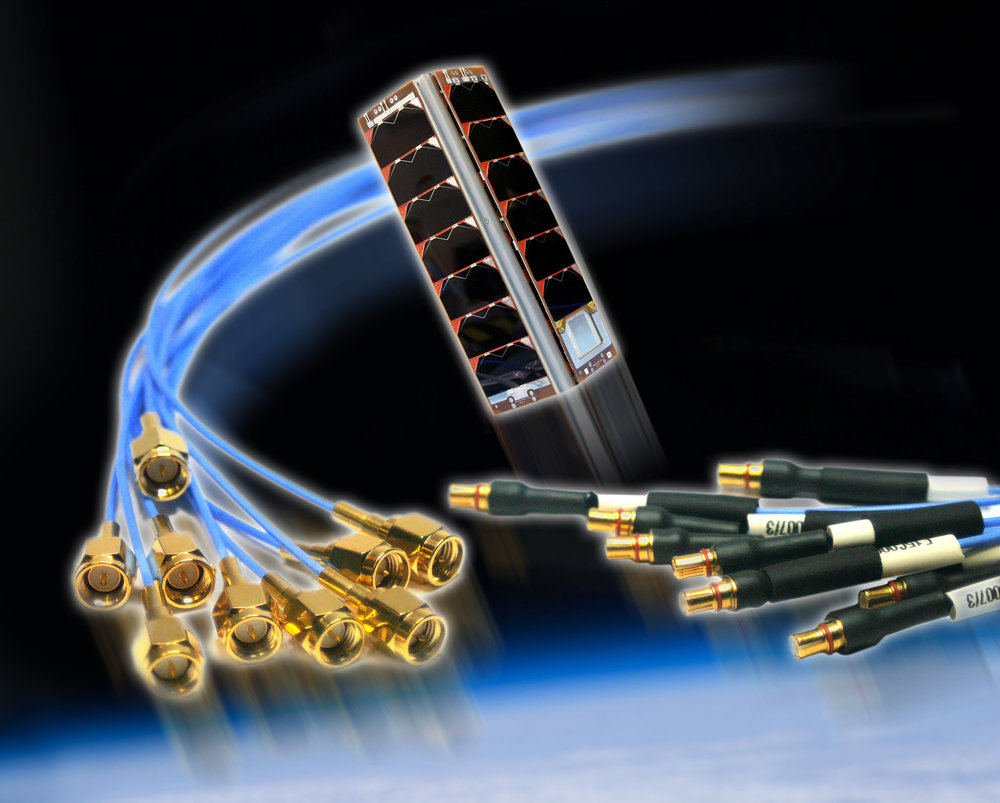 Intelliconnect Custom-Designed Flexible Cables designed into the VESTA-1 Nanosatellite